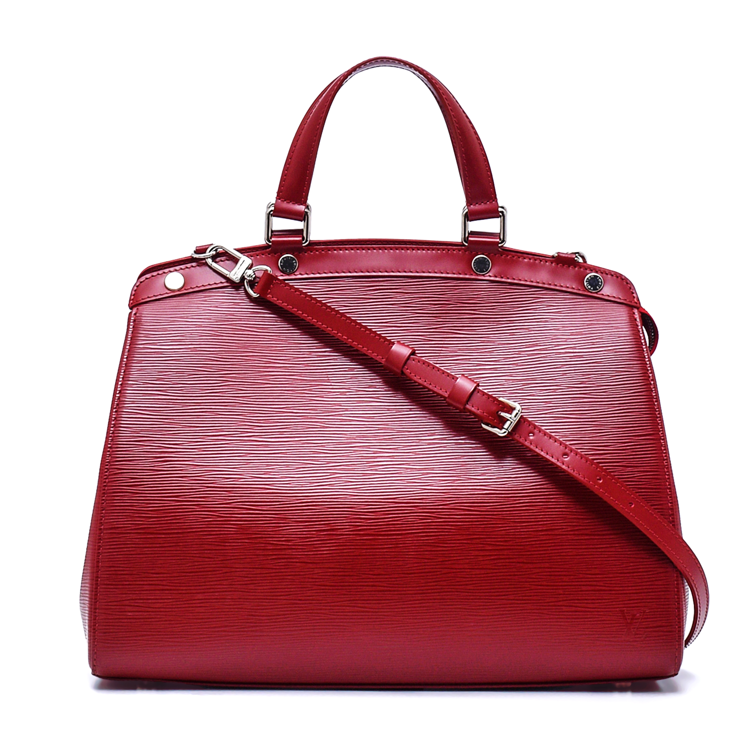 Louis Vuitton - Red Epi Leather Brea MM Bag